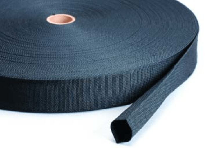 roll of black anti-chafe tubing