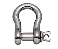 5/8 x 15' Three Strand Double Anchor Shock Bridle System / Anchor Snubber Line with SS Thimble and SS Shackle Black Chafe Guard